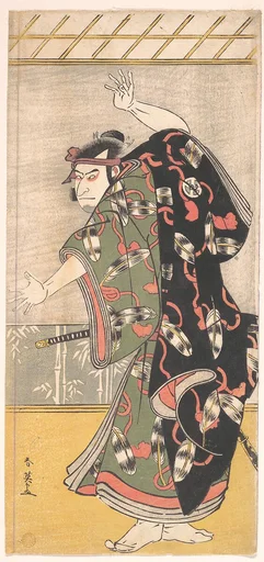 勝川春英画 三代目大谷鬼次|Kabuki Actor Ōtani Oniji III