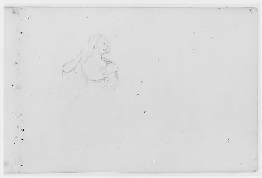 Seated Female Figure (from Sketchbook)