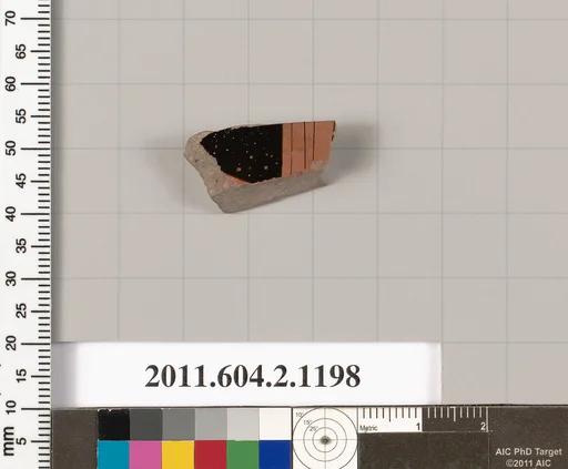 Terracotta fragment from an open shape