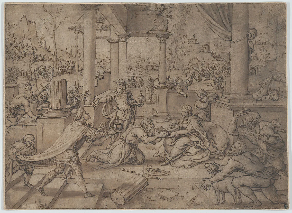 The Adoration of the Magi — Bernard van Orley