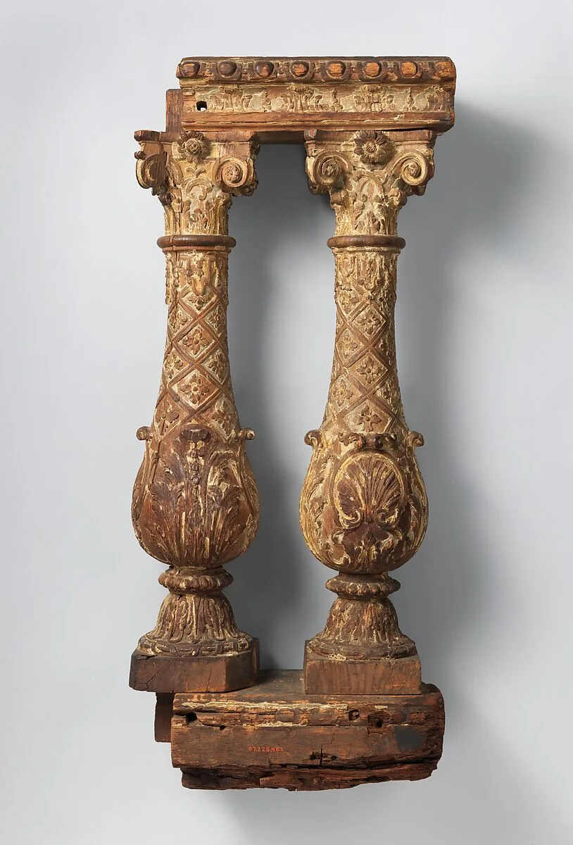 Pair of balusters — Unknown