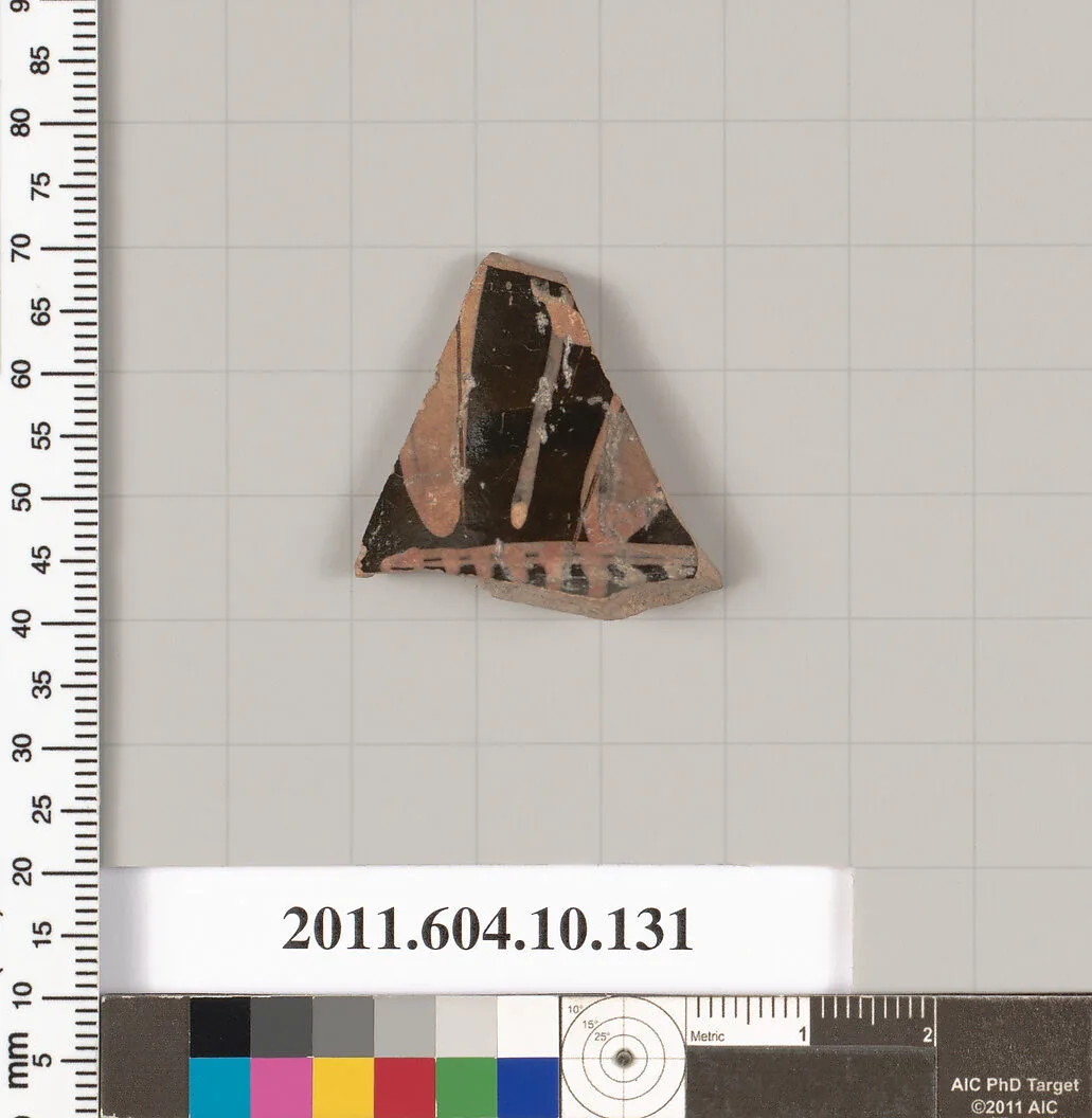 Terracotta fragment of a closed shape — Unknown