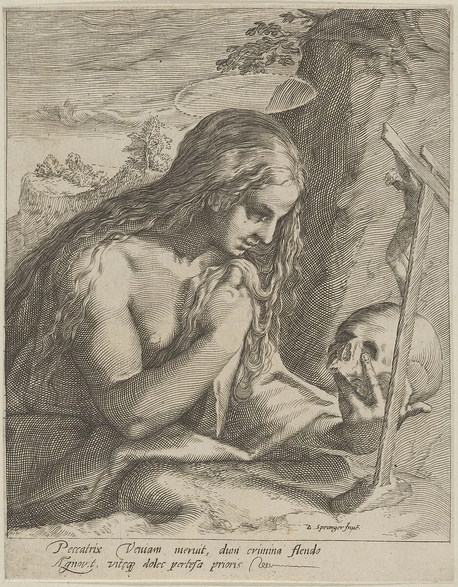 Penitent Mary Magdalen — Bartholomeus Spranger