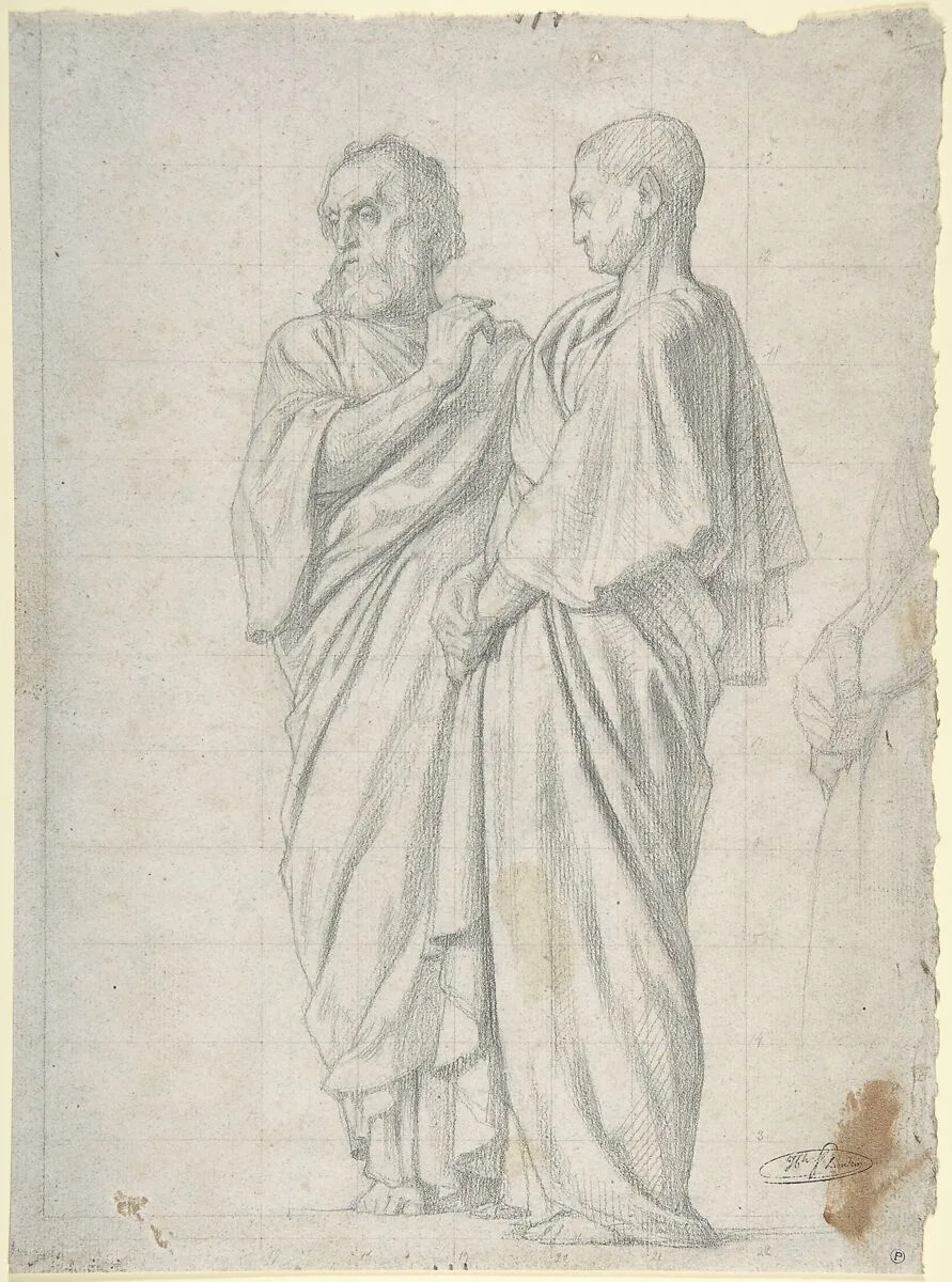 Group of Apostles — Hippolyte Flandrin