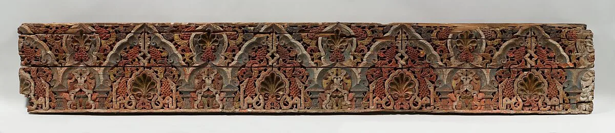 Panel with Cusped Arches — Unknown