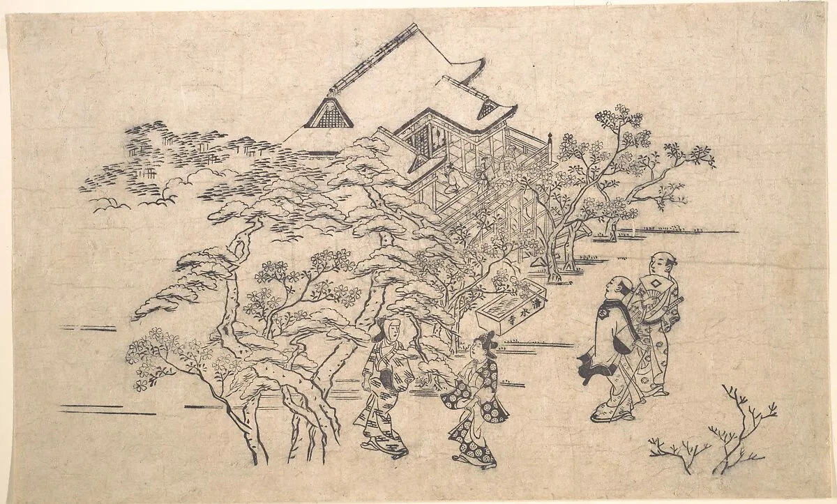 Untitled — Hishikawa Moronobu 菱川師宣