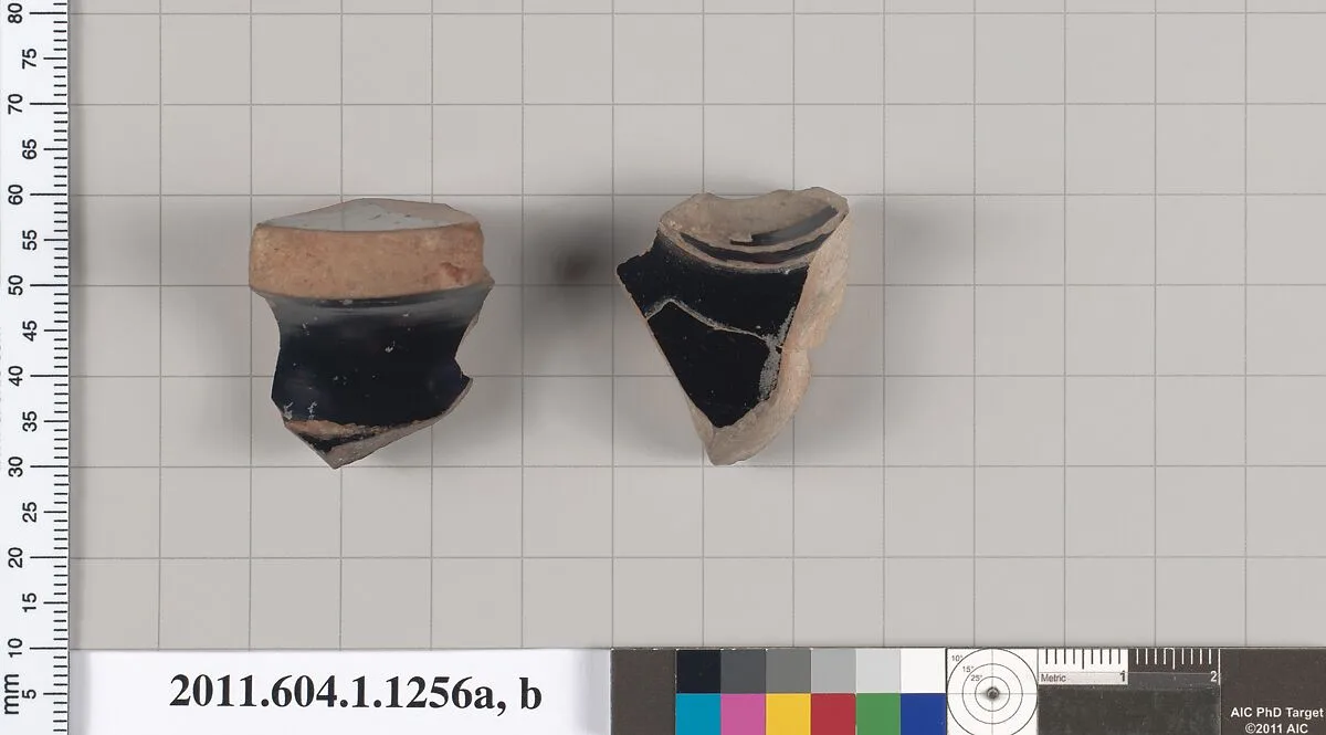 Terracotta fragments of kylikes (drinking cups) — Unknown