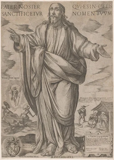Standing Christ, Blessing from 'Christ, Mary, and the Apostles'
