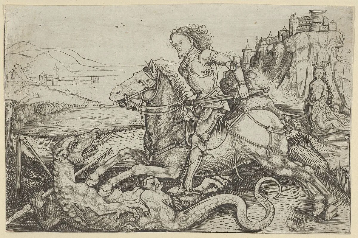 St. George and the Dragon — Master AG