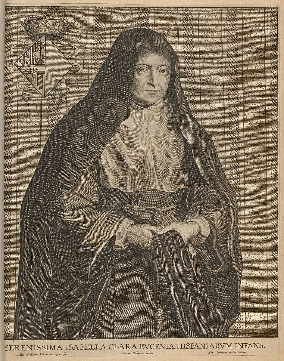 Isabella Clara Eugenia — Peter Paul Rubens|Abraham Verhouven