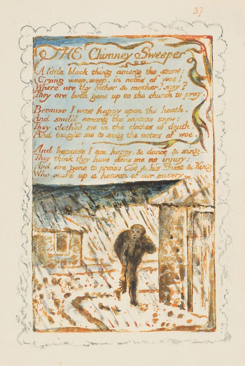 Songs of Experience: The Chimney Sweeper — William Blake
