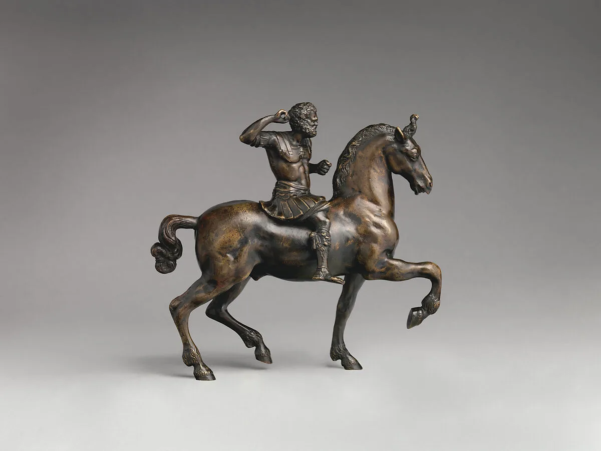 Horse and rider — Unknown