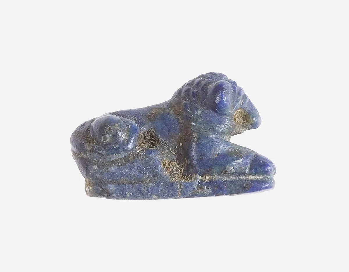 Amulet, lion — Unknown