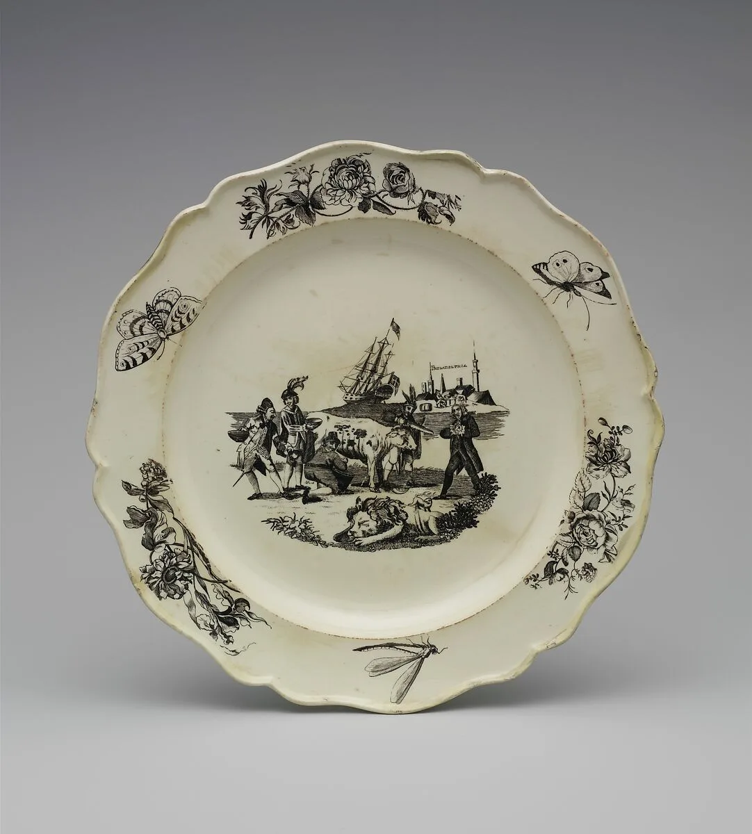 Plate — Unknown