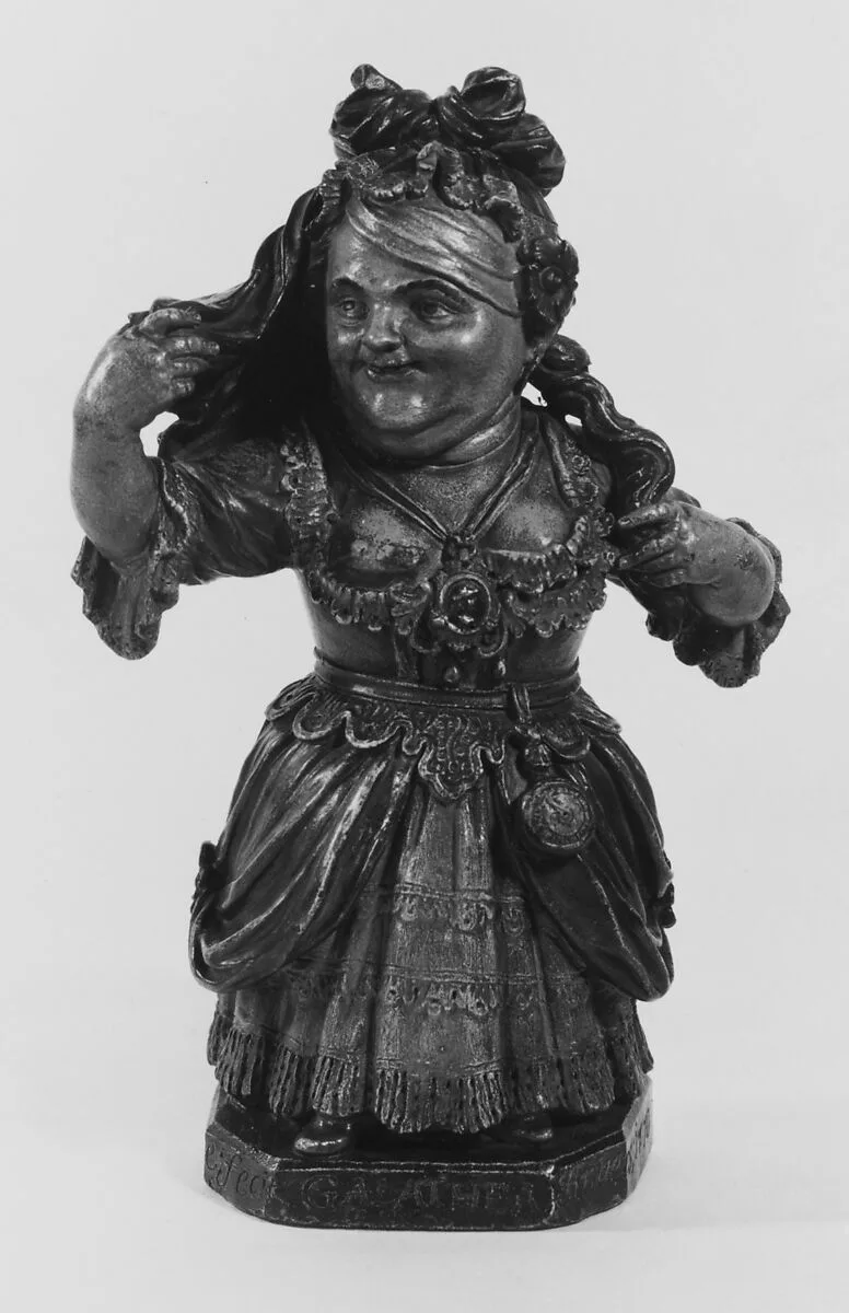 Dwarf as Galatea (one of a pair) — Walter Pompe