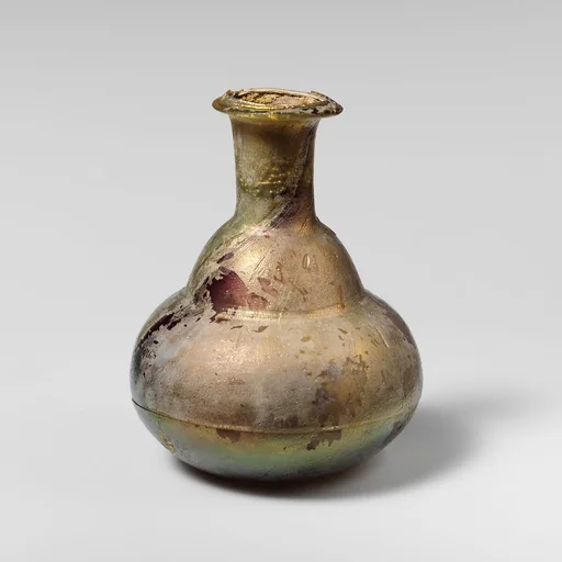 Glass perfume bottle