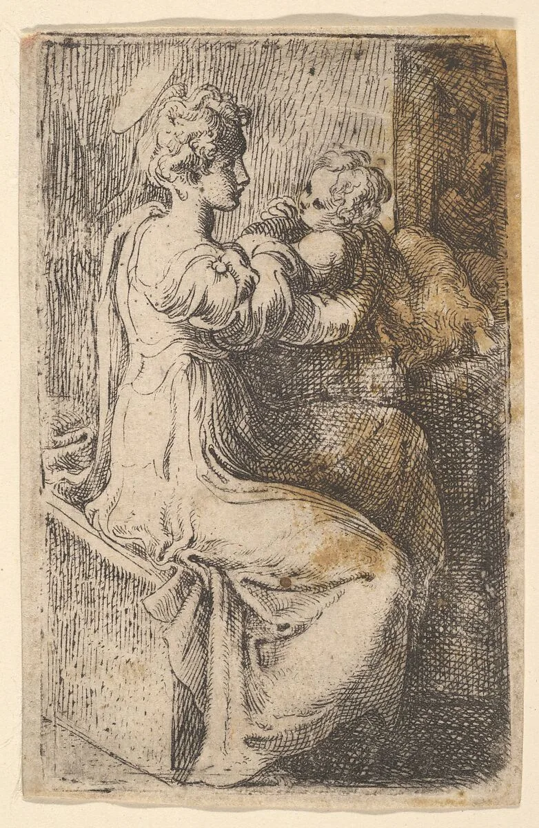 Virgin and Child — Parmigianino (Girolamo Francesco Maria Mazzola)