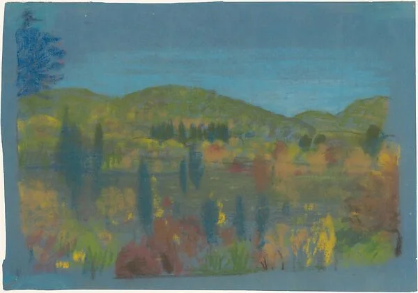 Across the Valley — Arthur B. Davies