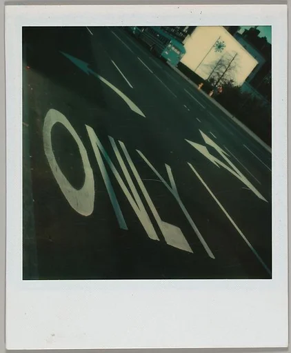 [Street Lettering and Arrows]