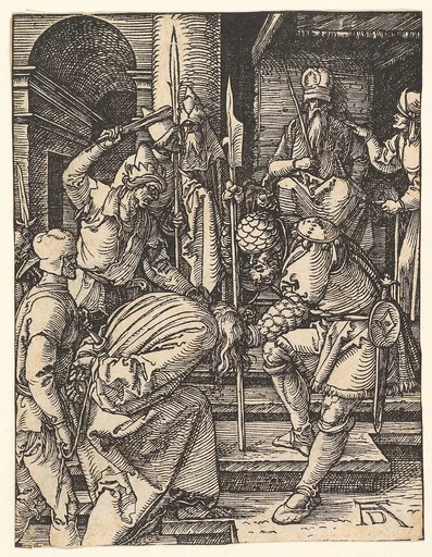 Christ Before Annas, from "The Small Passion"