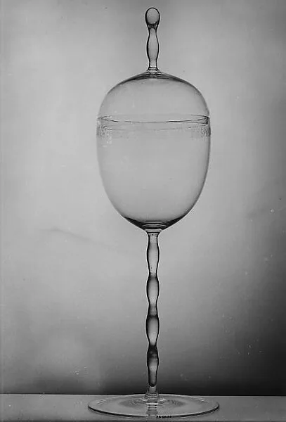 Standing cup with cover — Rudolph von Larisch|J. & L. Lobmeyr, Vienna, Austria