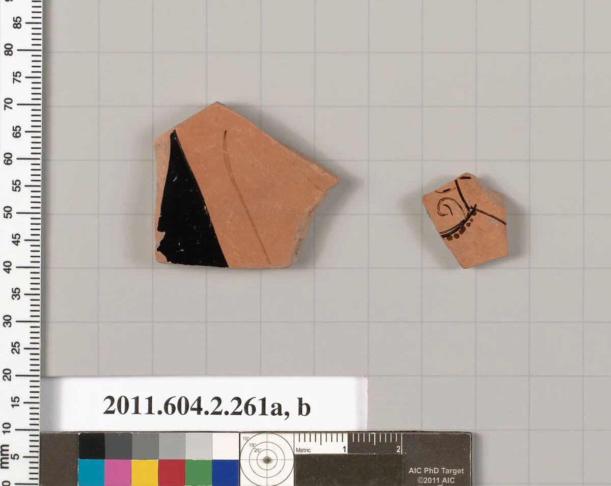 Terracotta fragments of a stamnos (jar) — Unknown