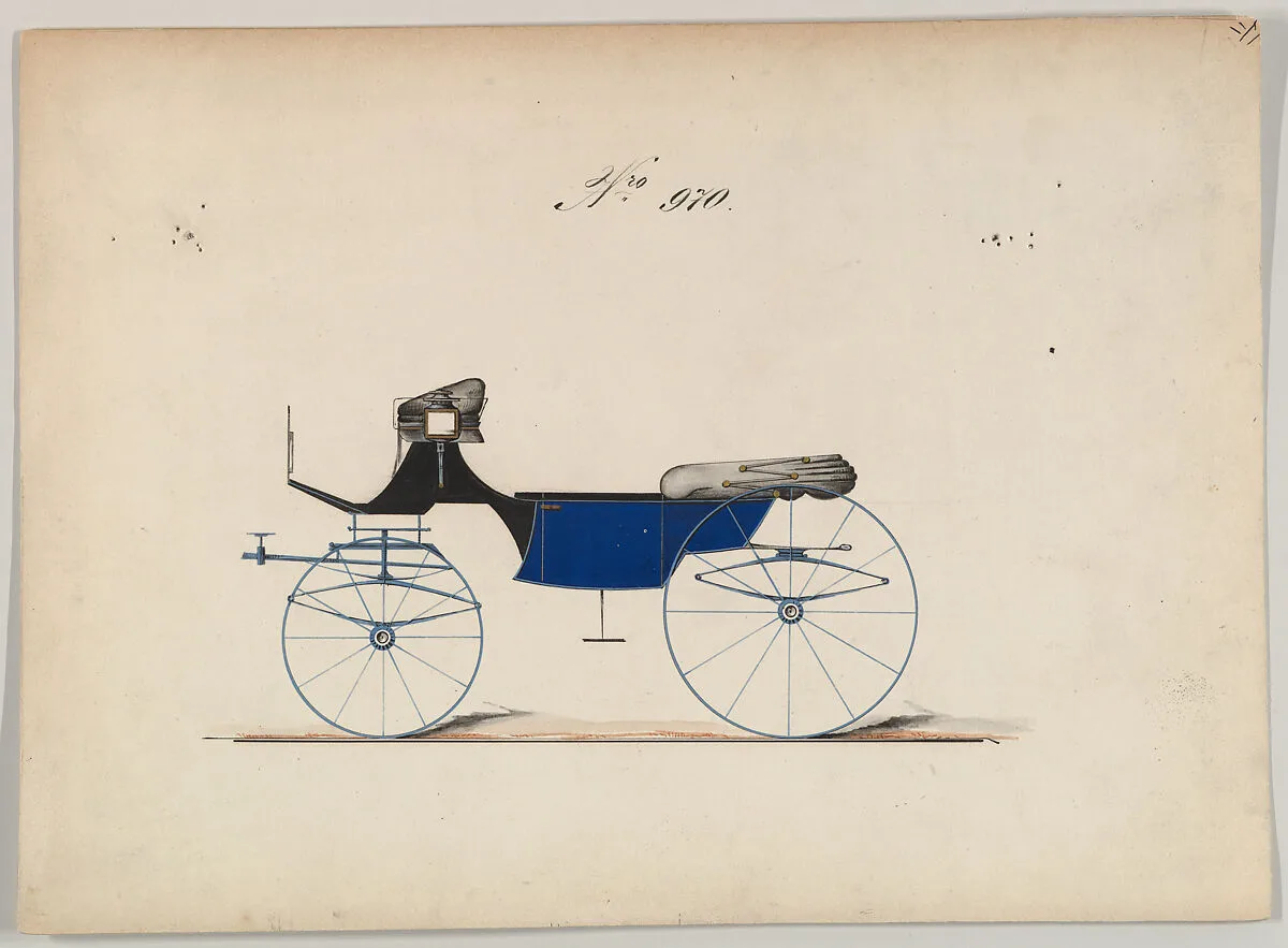 Design for Landaulet, no. 970 — Brewster & Co.|Channing Britton