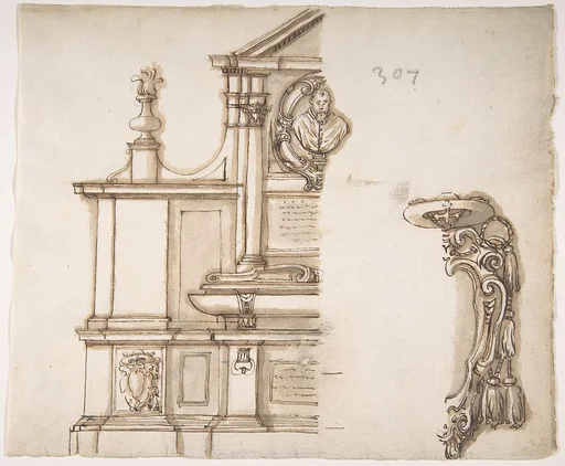 Design for a Tomb for a Cardinal