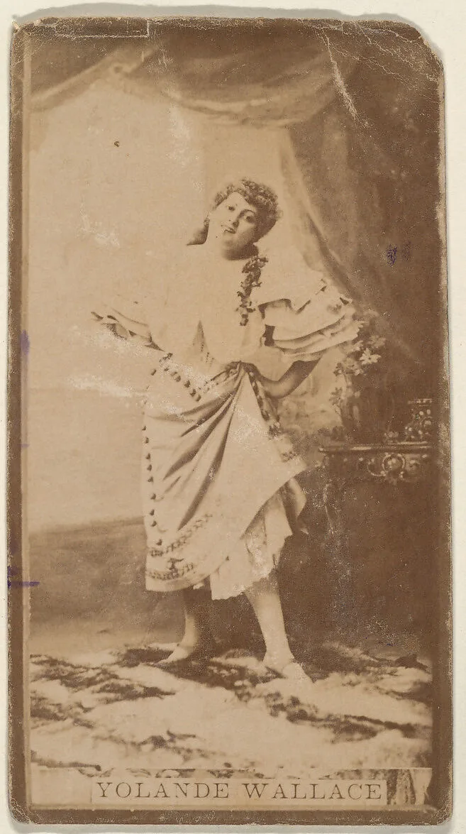 Yolande Wallace, from the Actresses series (N668) — Unknown