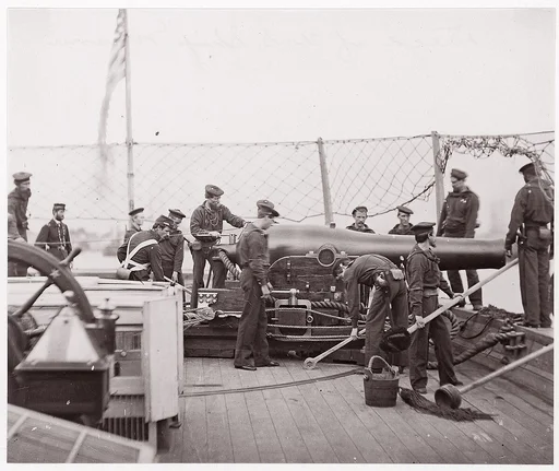 "Mendota", 100 lb. Parrott Gun