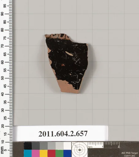 Terracotta fragment of a column-krater (bowl for mixing wine and water)
