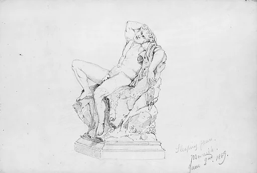 Sleeping Faun, Glyptothek, Munich