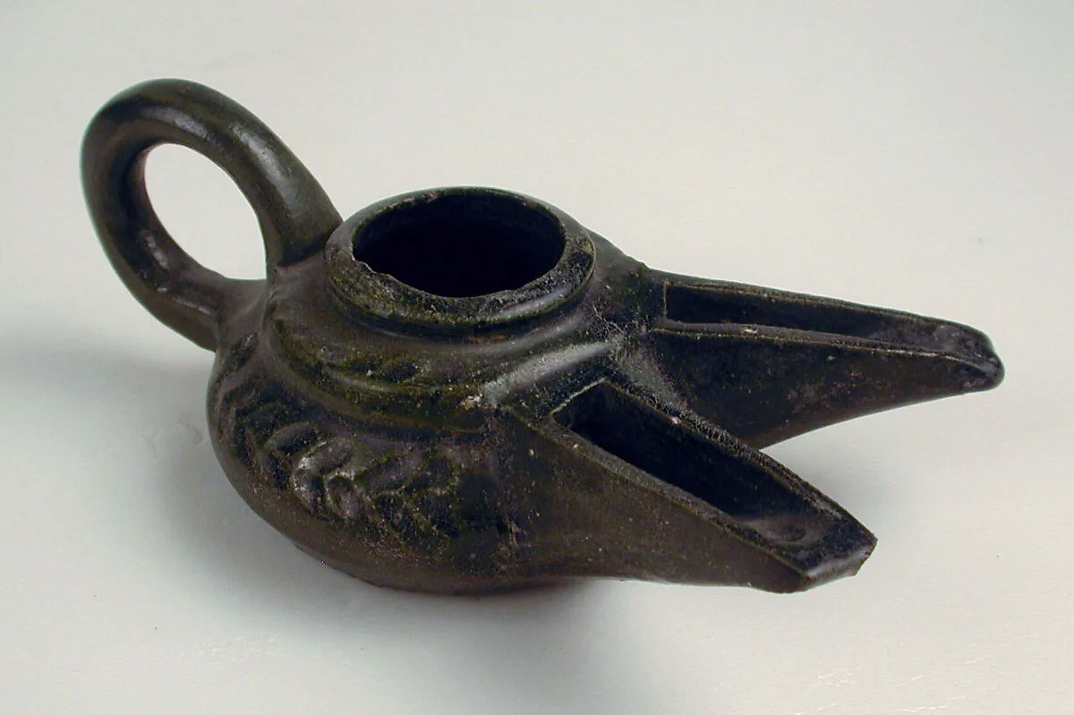 Ceramic Oil Lamp — Unknown