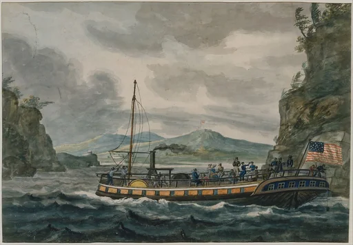 Steamboat Travel on the Hudson River