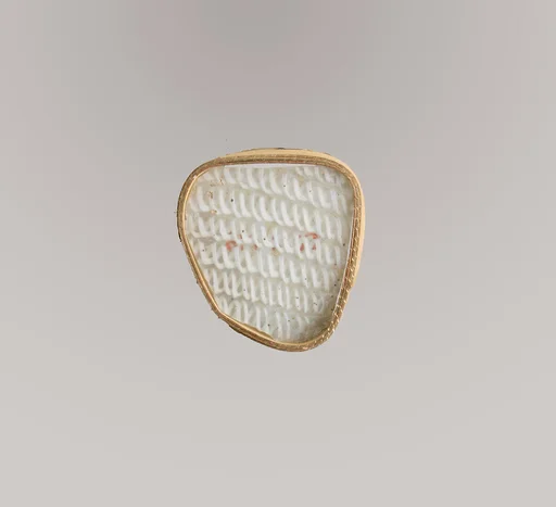 Glass network mosaic fragment