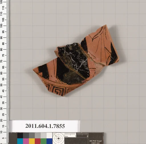 Terracotta fragment of a kylix (drinking cup)