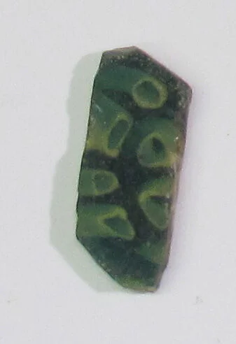 Inlay fragment, millefiori