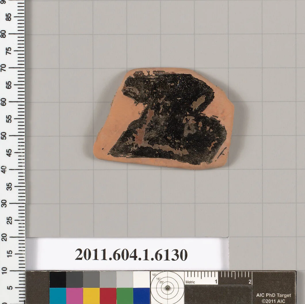 Terracotta rim fragment of a kylix (drinking cup) — Unknown