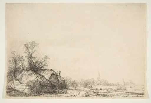 Cottage beside a Canal with a View of Ouderkerk
