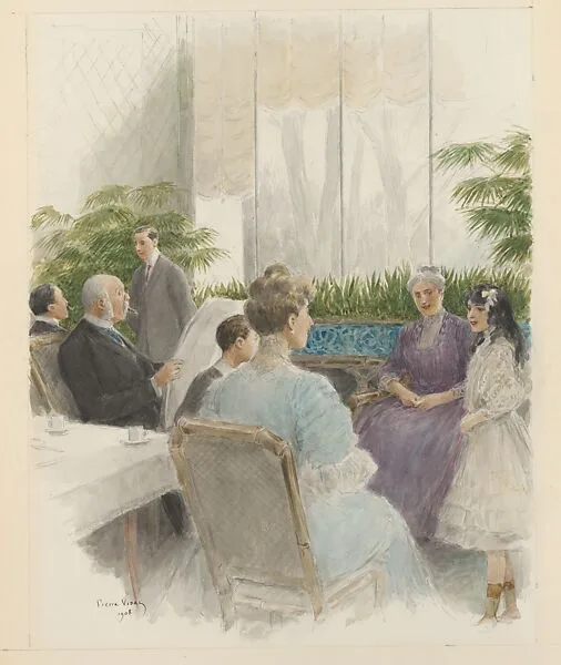 Monument du Costume. La Vie Mondaine a Paris. 70 aquarelles (...) pour Mr. Henri Béraldi, celebre bibliophile. — Marie-Louis-Pierre Vidal