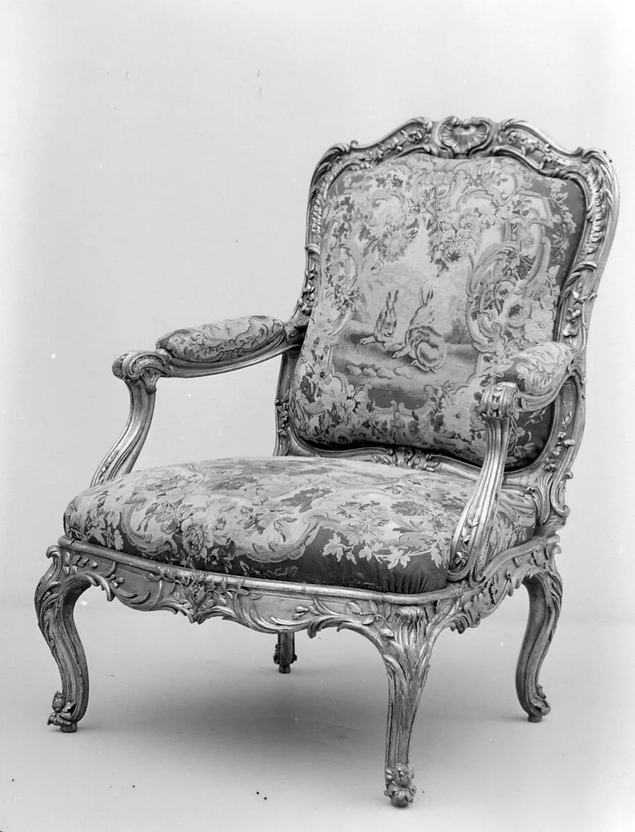 Armrest — Jean-Baptiste Oudry|Jean-Baptiste Oudry|Beauvais|André Charlemagne Charron