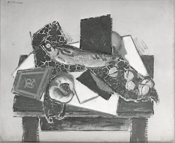 Still Life with Fish — Alfred Maurer
