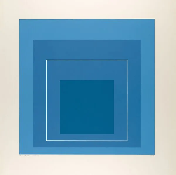 White Line Squares XIII (Series I) — Josef Albers|Gemini G.E.L.