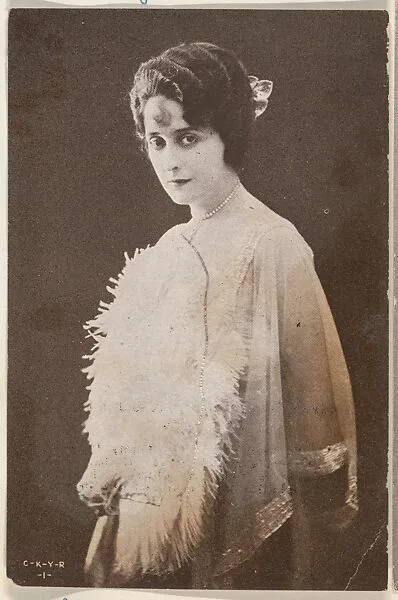 Clara Kimball Young, bakery card from the Movie Stars series (D56), issued by the Ivan B. Nordhem Company and Simmen's Model Bakery — Ivan B. Nordhem Company|Simmen's Model Bakery