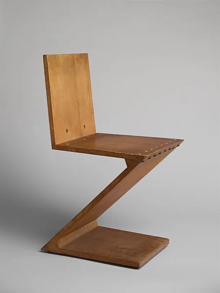 Zig Zag Stoel — Gerrit Rietveld