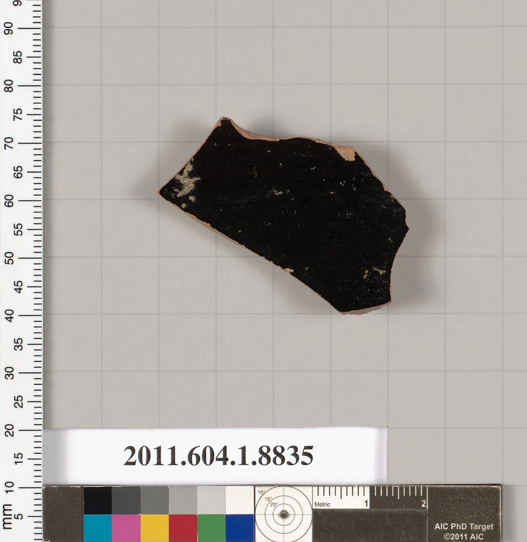 Terracotta fragment of a kylix (drinking cup) — Unknown