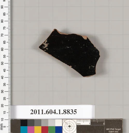 Terracotta fragment of a kylix (drinking cup)