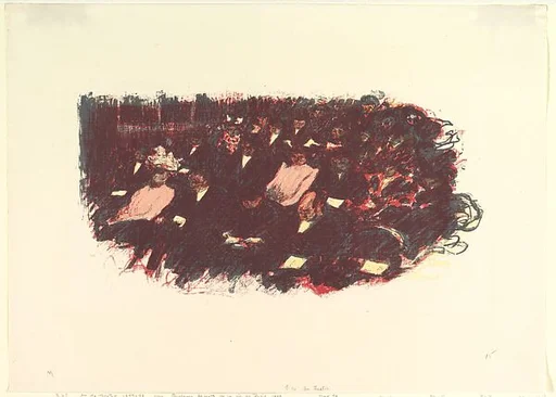 At the Theater, from the series "Some Aspects of Parisian Life"