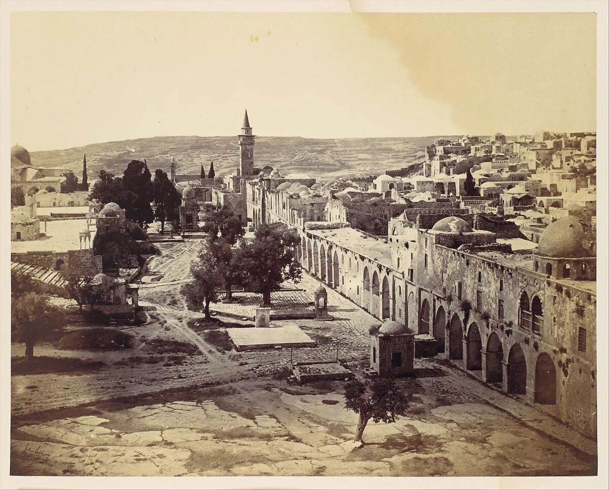 Jerusalem, Court of the Mosque of Omar — John Anthony