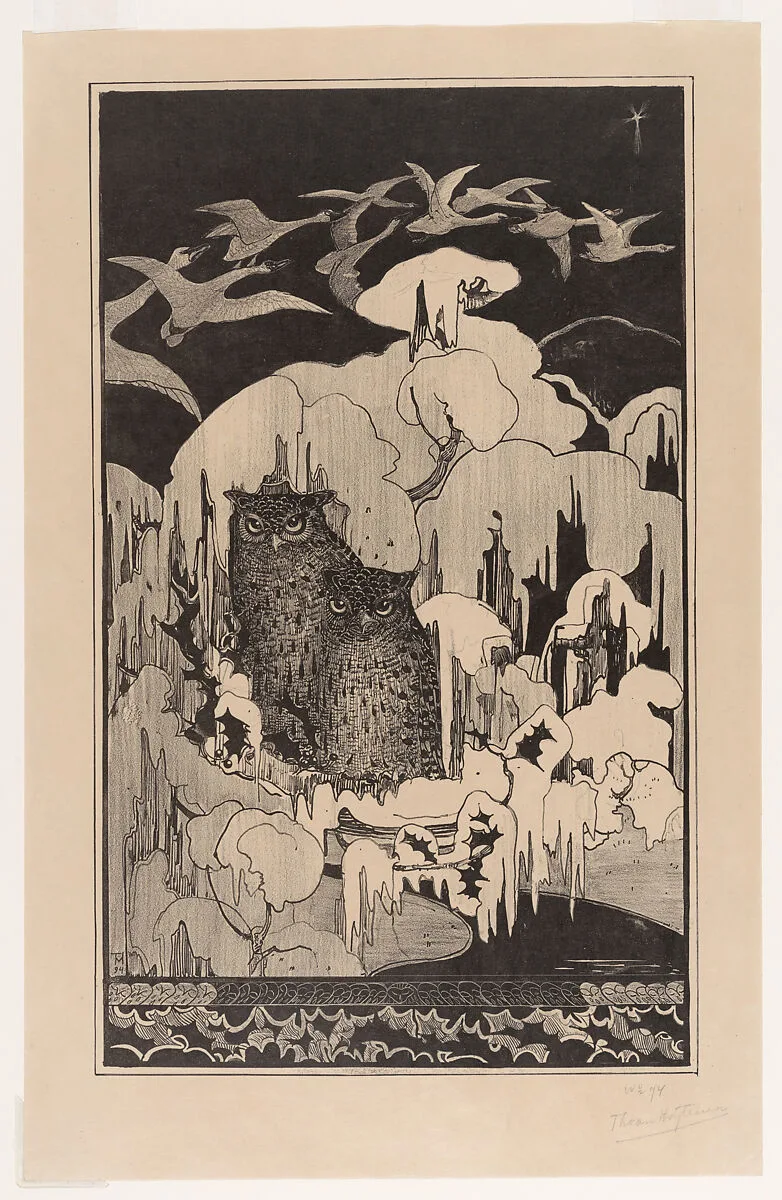 Christmas Eve (Kerstnacht) — Theodorus van Hoytema